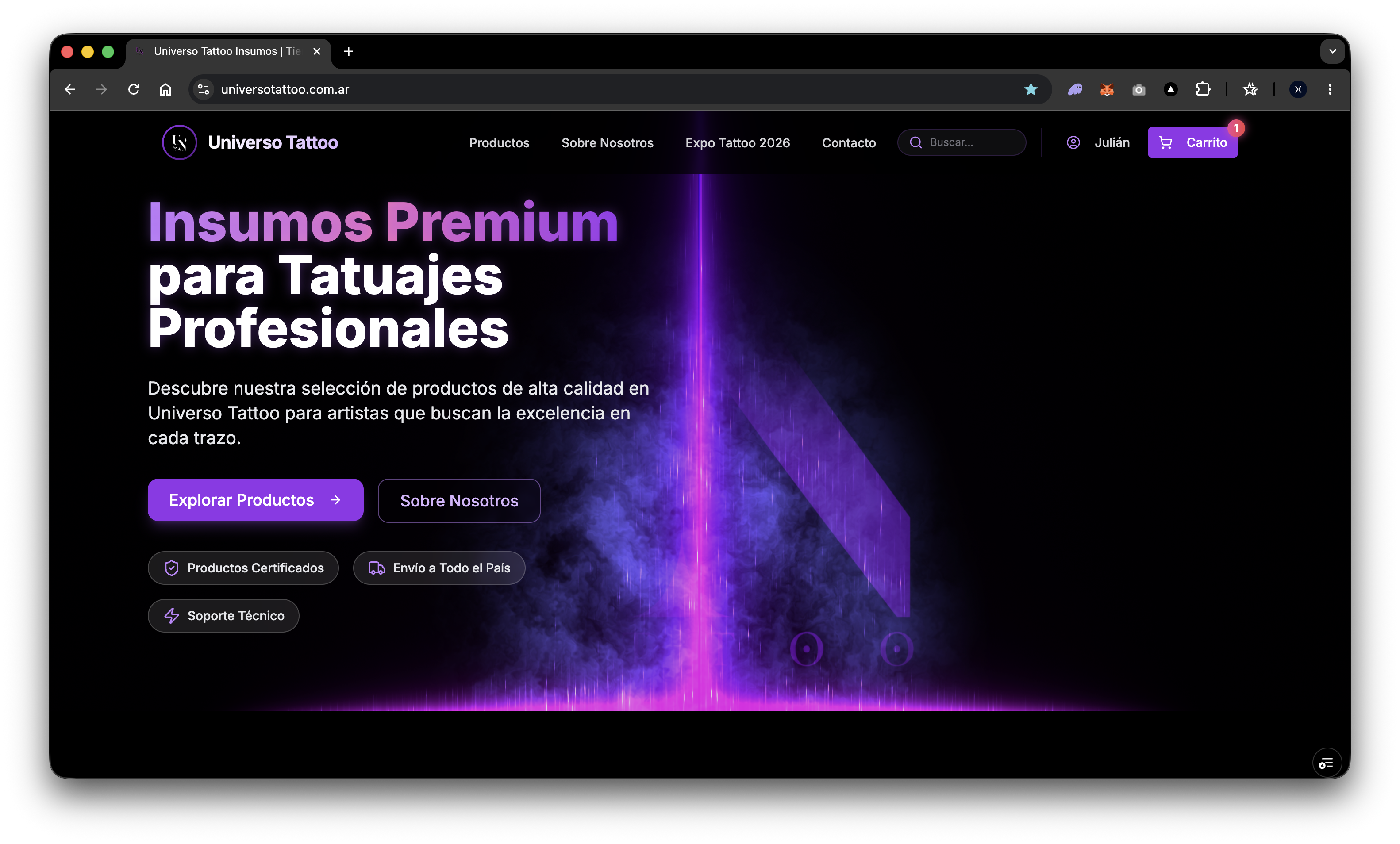 Una home con energía propia.