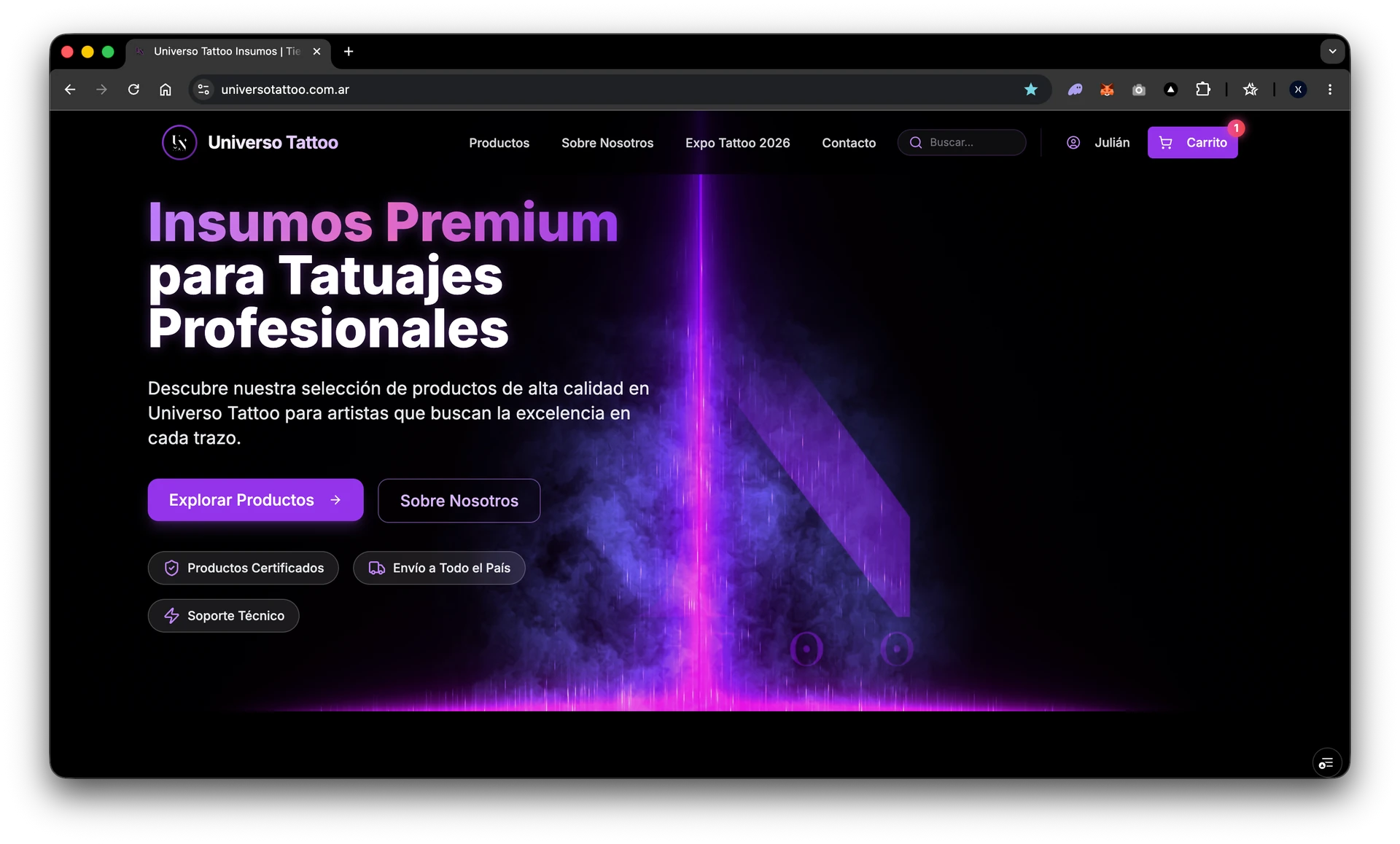 Una home con energía propia.