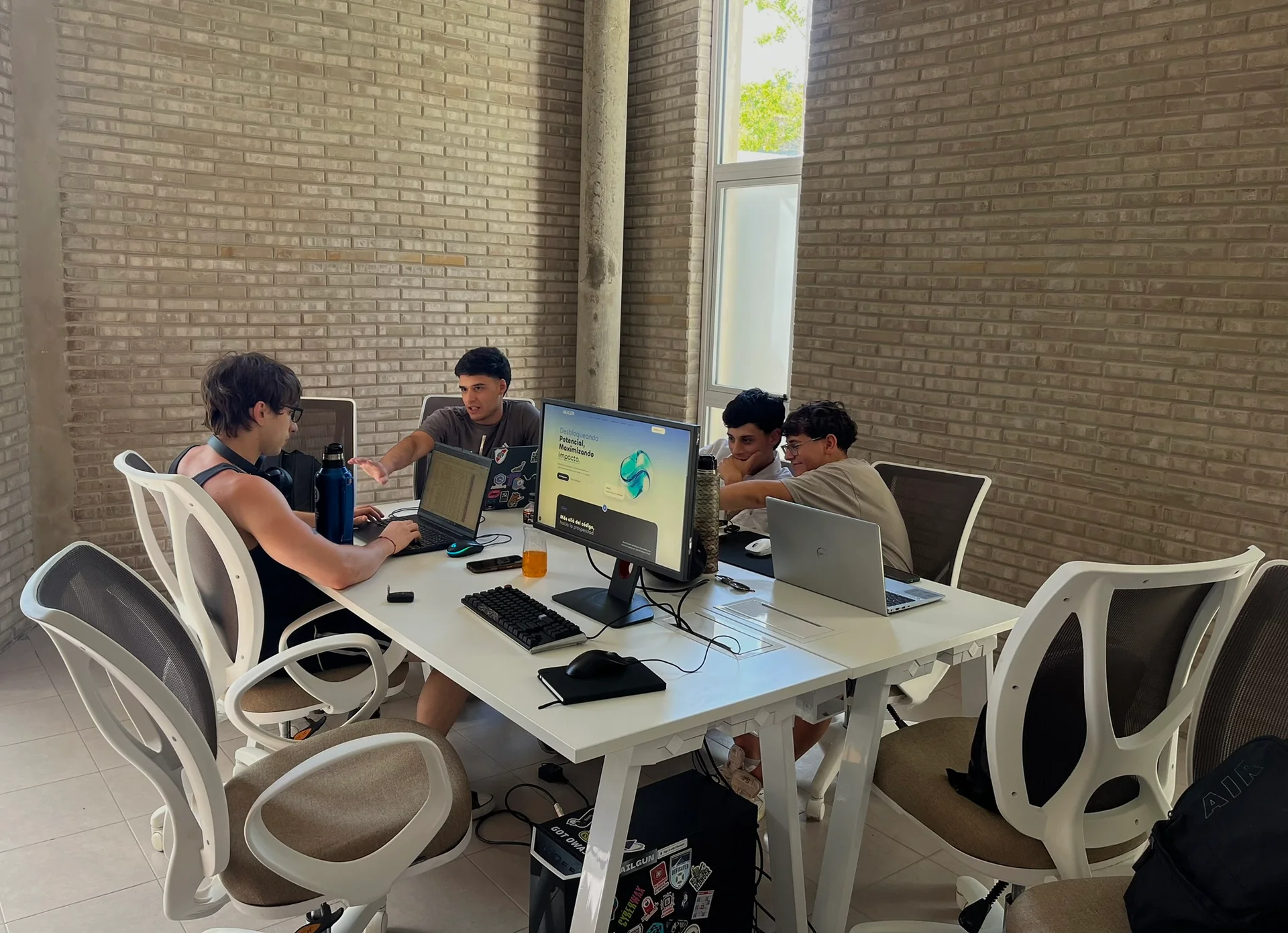 Vaxler Team in Office